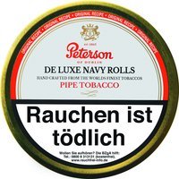 Tabak Pfeifentabak  Peterson De Luxe Navy Rolls 50g Dose