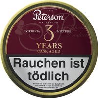 Tabak Pfeifentabak  Peterson 3 Years Cask Aged Virginia Mixture 50g Dose