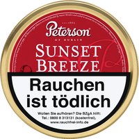 Tabak Pfeifentabak  Peterson Sunset Breeze 50g Dose