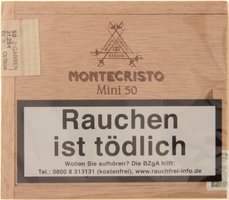 Zigarillos Kuba  Montecristo Mini (50er Holzkiste)