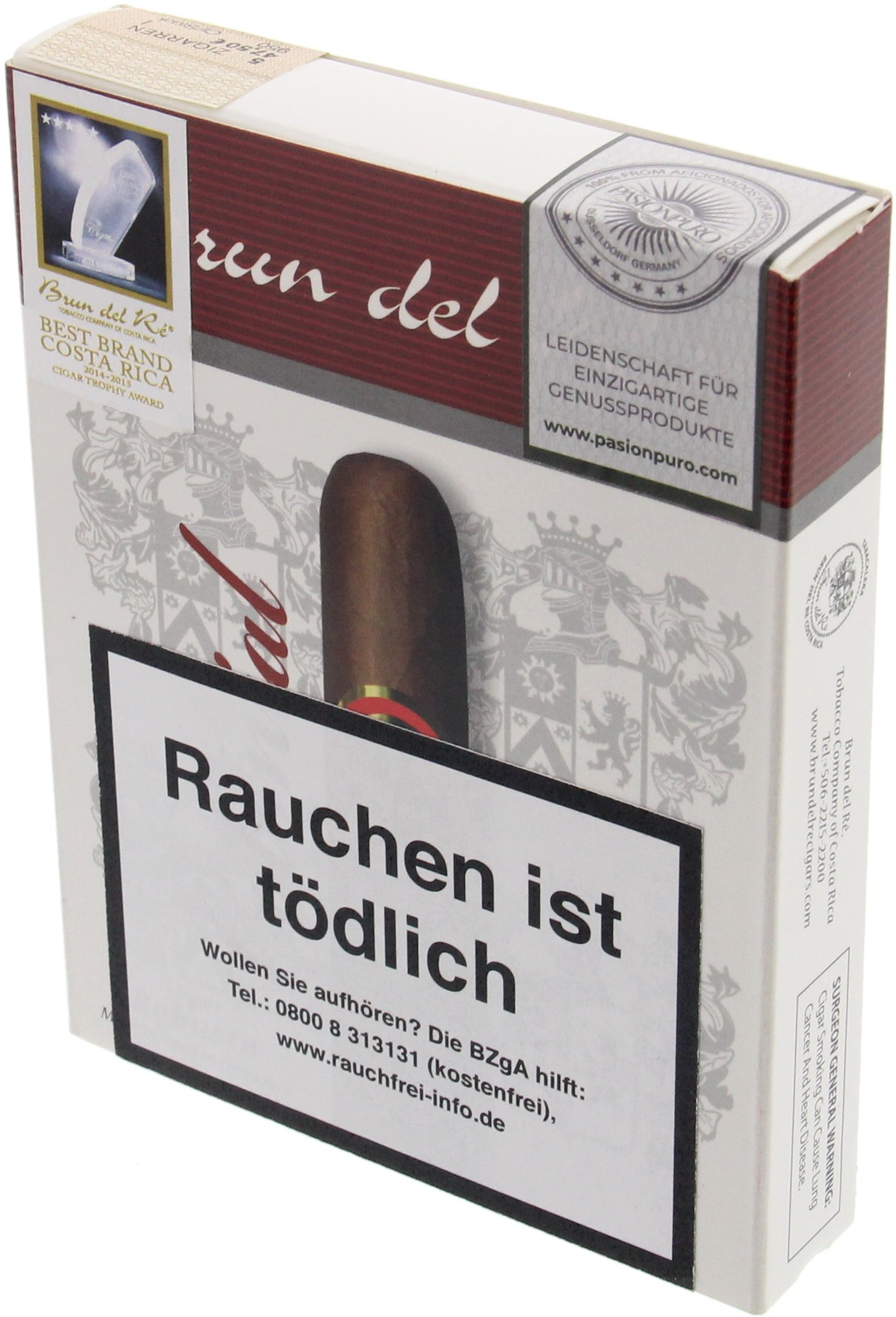 Brun del Ré Colonial Robusto 5er Verpackung