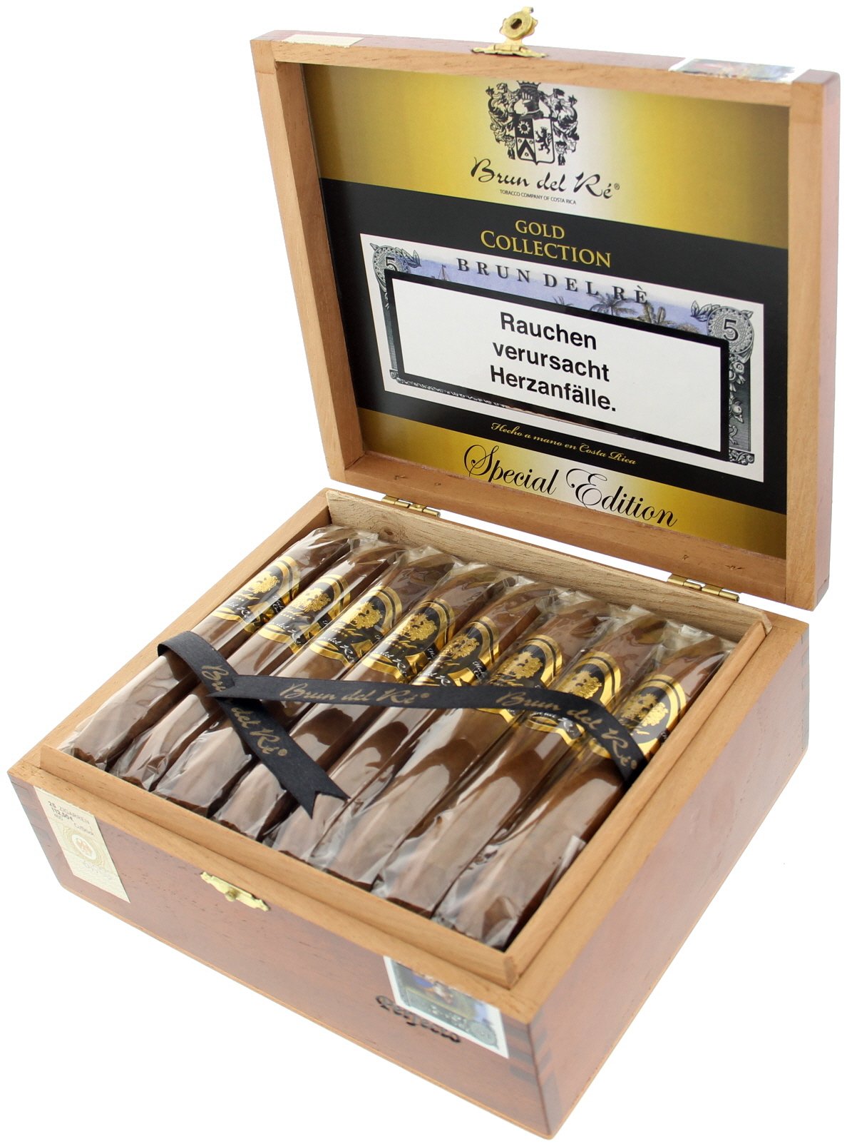 Brun del Ré Gold Perfecto Kiste offen