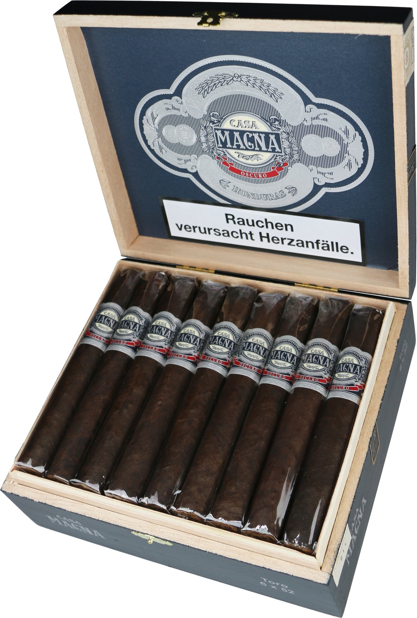 Oscuro Toro Kiste offen