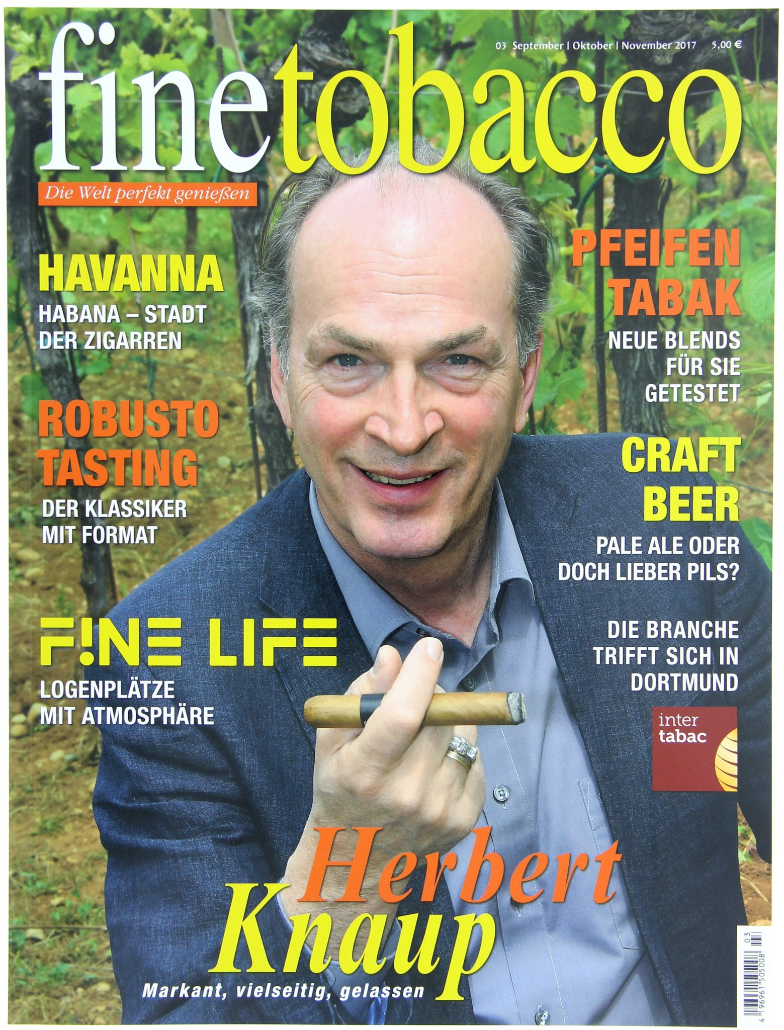 Fine Tobacco Ausgabe 03/2017 (Herbert Knaup)