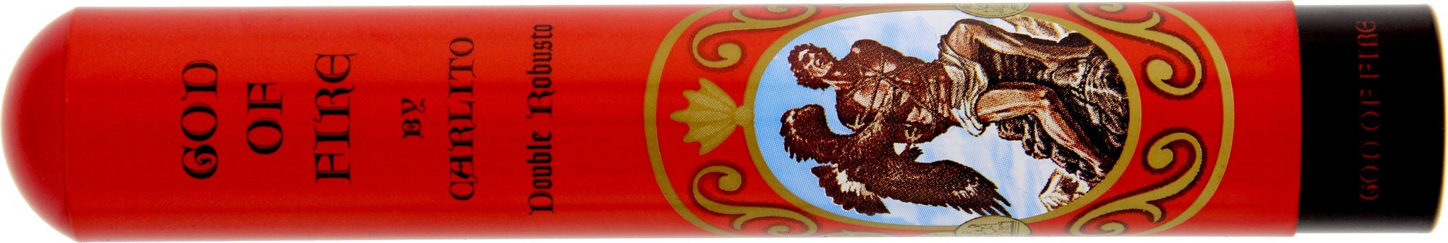 God of Fire by Arturo Fuente Double Robusto Tubos by Carlito (Limited Edition 2019) Tubo
