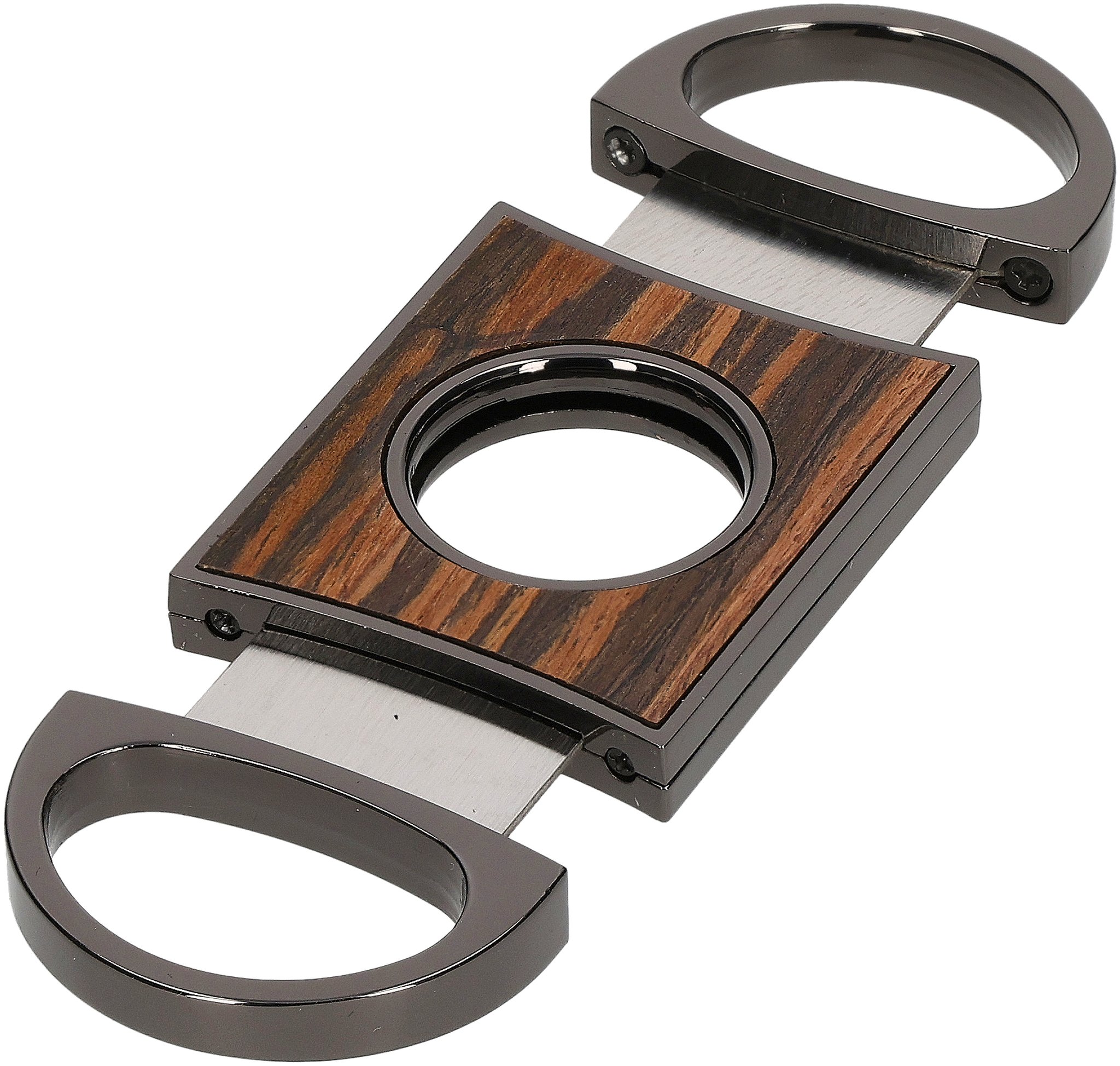 Gunmetal Ebenholz liegend offen