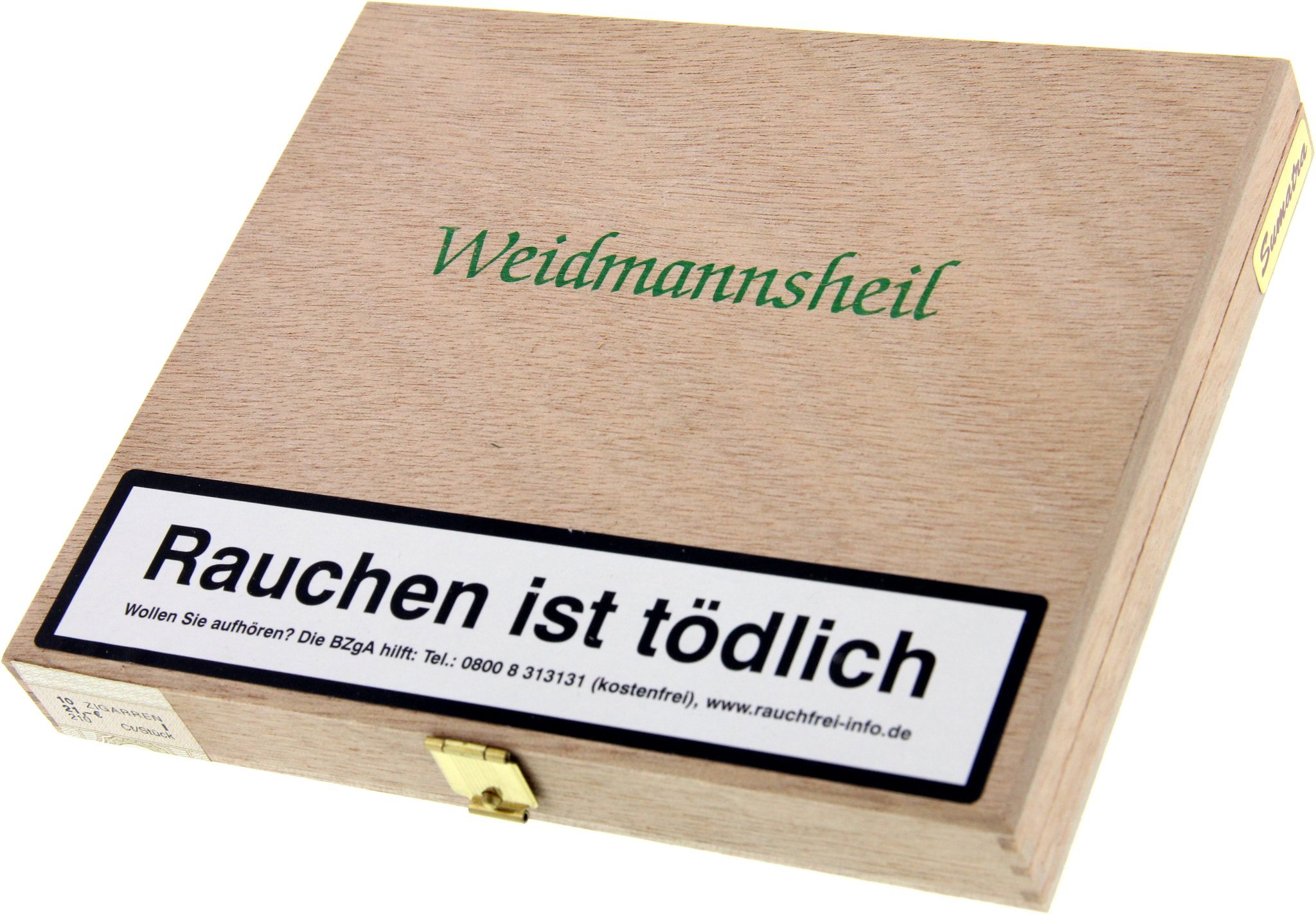 Don Stefano Weidmannsheil Corona Sumatra (Platzhirsch) 10er Kiste