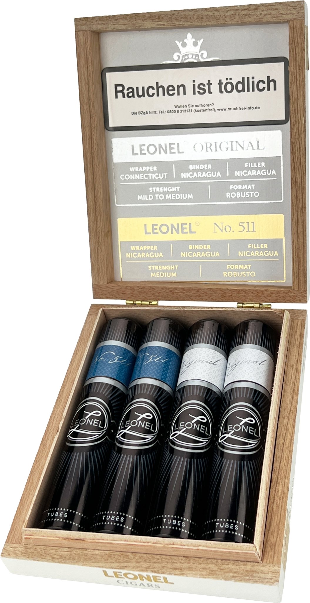 Leonel_Taste The Excellence Robusto Tubo Edition (4 Zigarren)_02