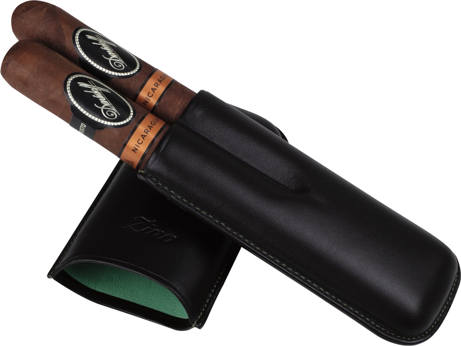 Robusto R-2 schwarz mint (115928) mit Zigarren