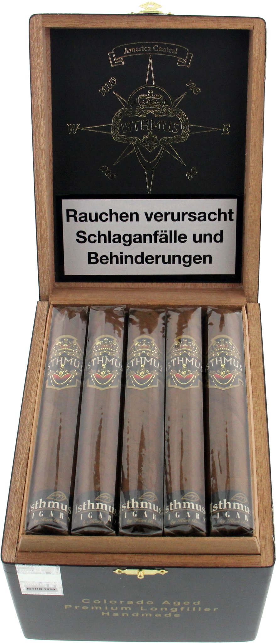 Isthmus Central America Añejo Toro (Colorado Natural) Kiste offen