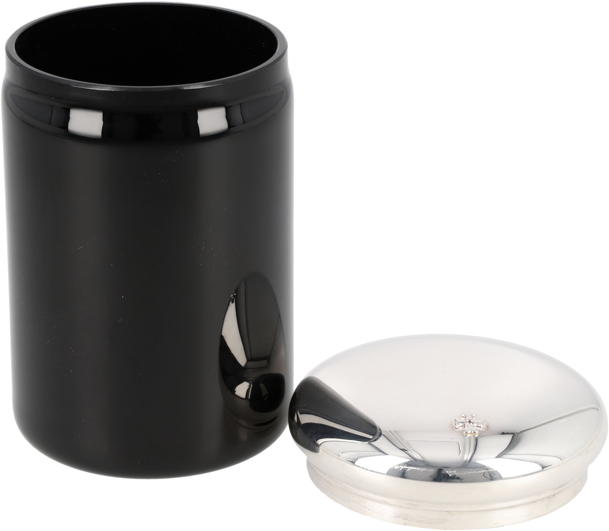 Deckeldose Schwarz 03