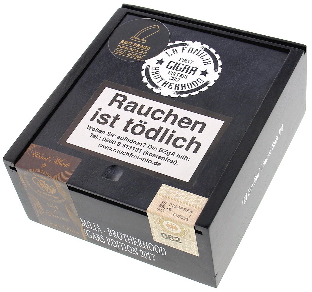 Vegas Santiago Heritage La Familia Brotherhood Robusto 10er