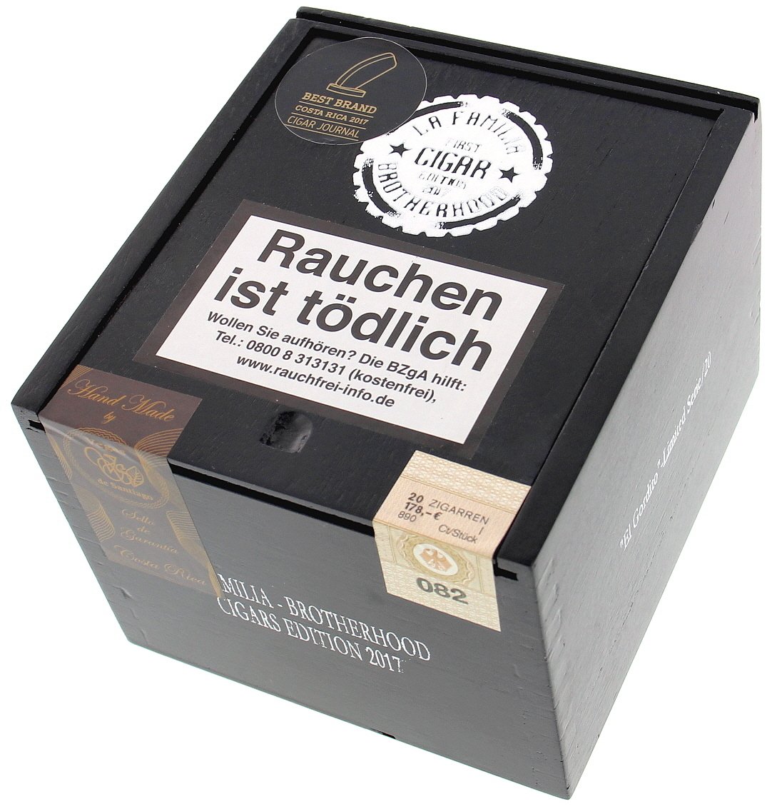 Vegas Santiago Heritage La Familia Brotherhood Robusto 20er