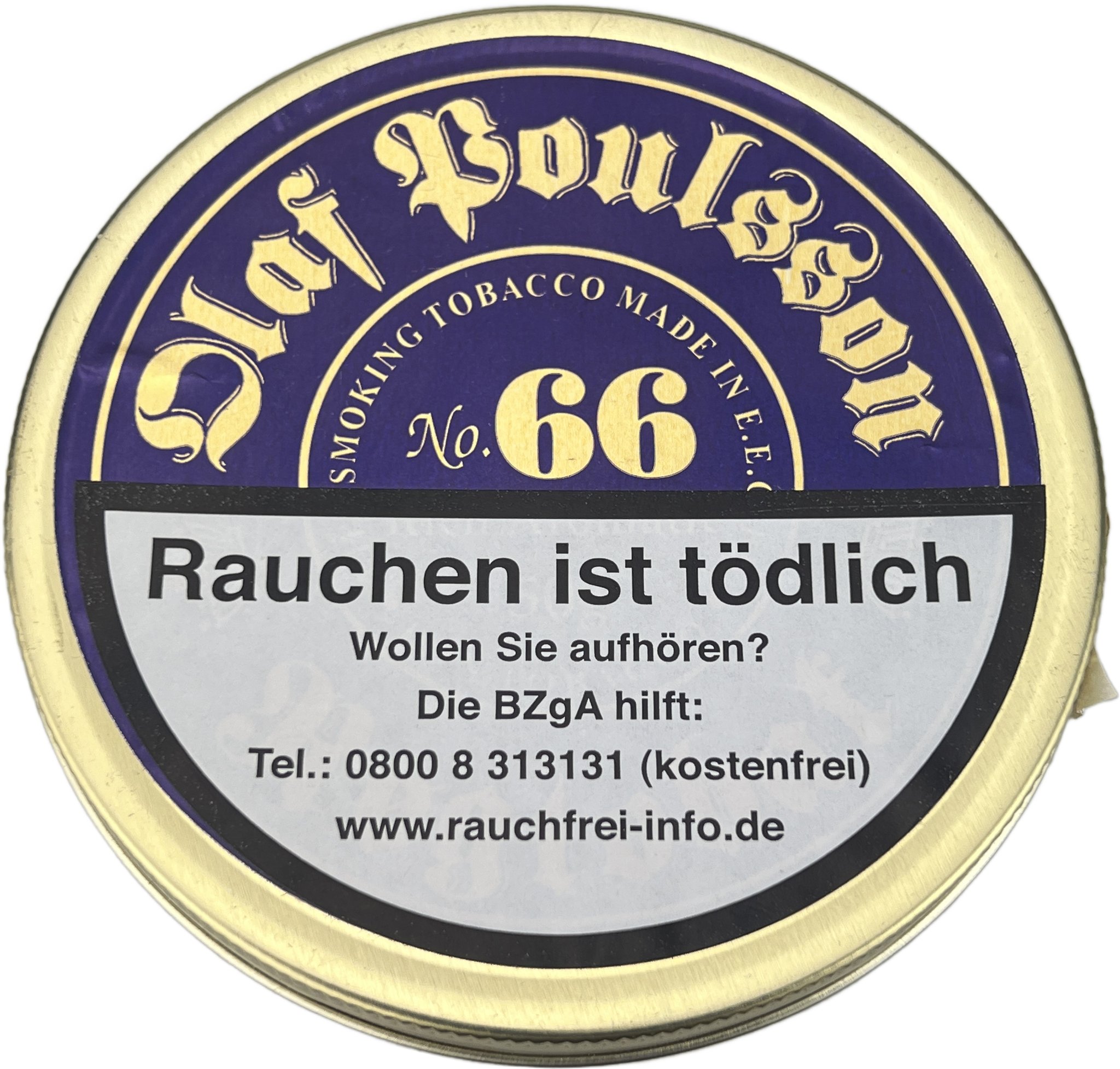 Dan Tobacco DTM Pfeifentabak Olaf Poulsson No. 66 50g Dose