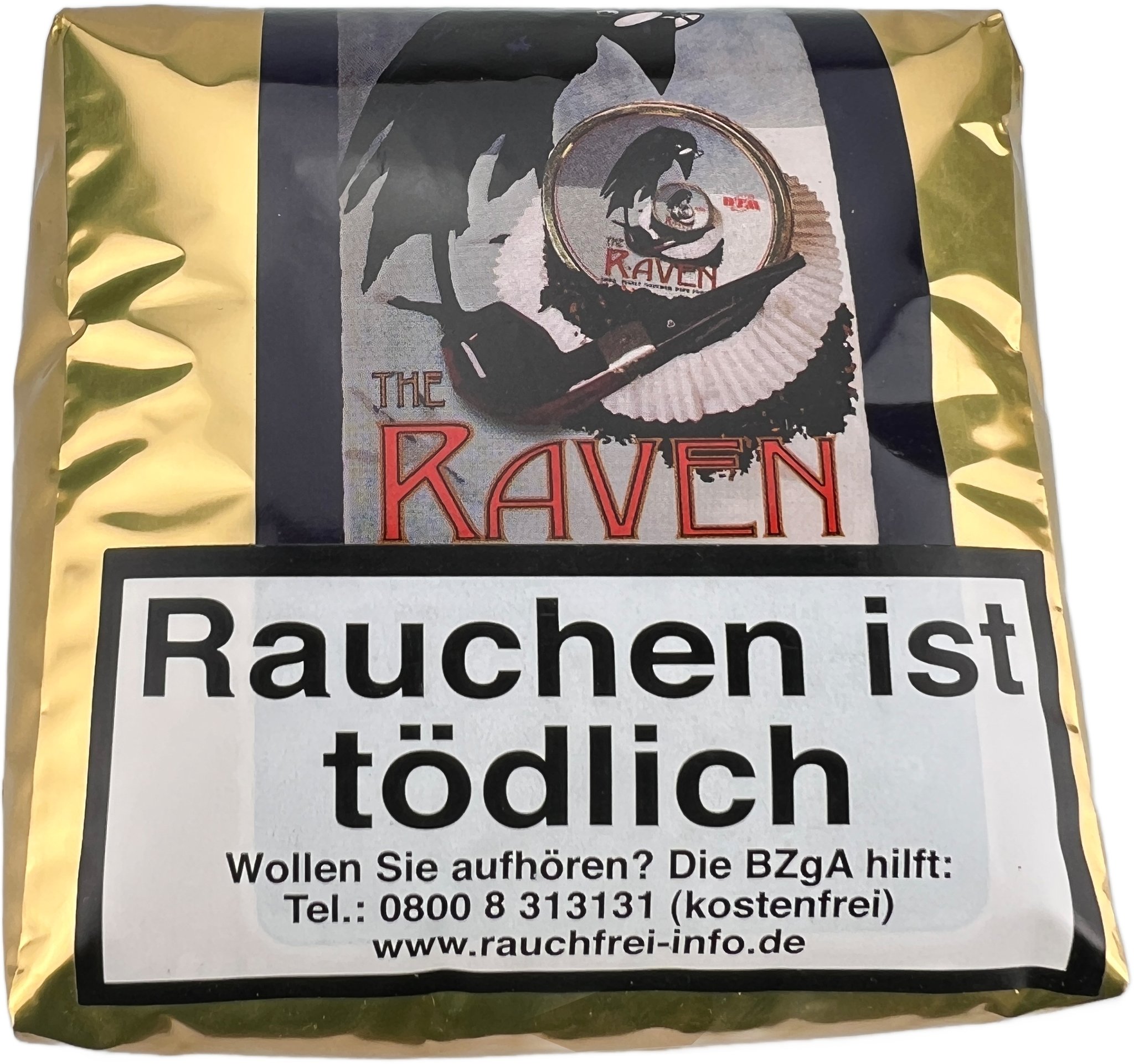 Dan Tobacco DTM Pfeifentabak The Raven 250g Pouch