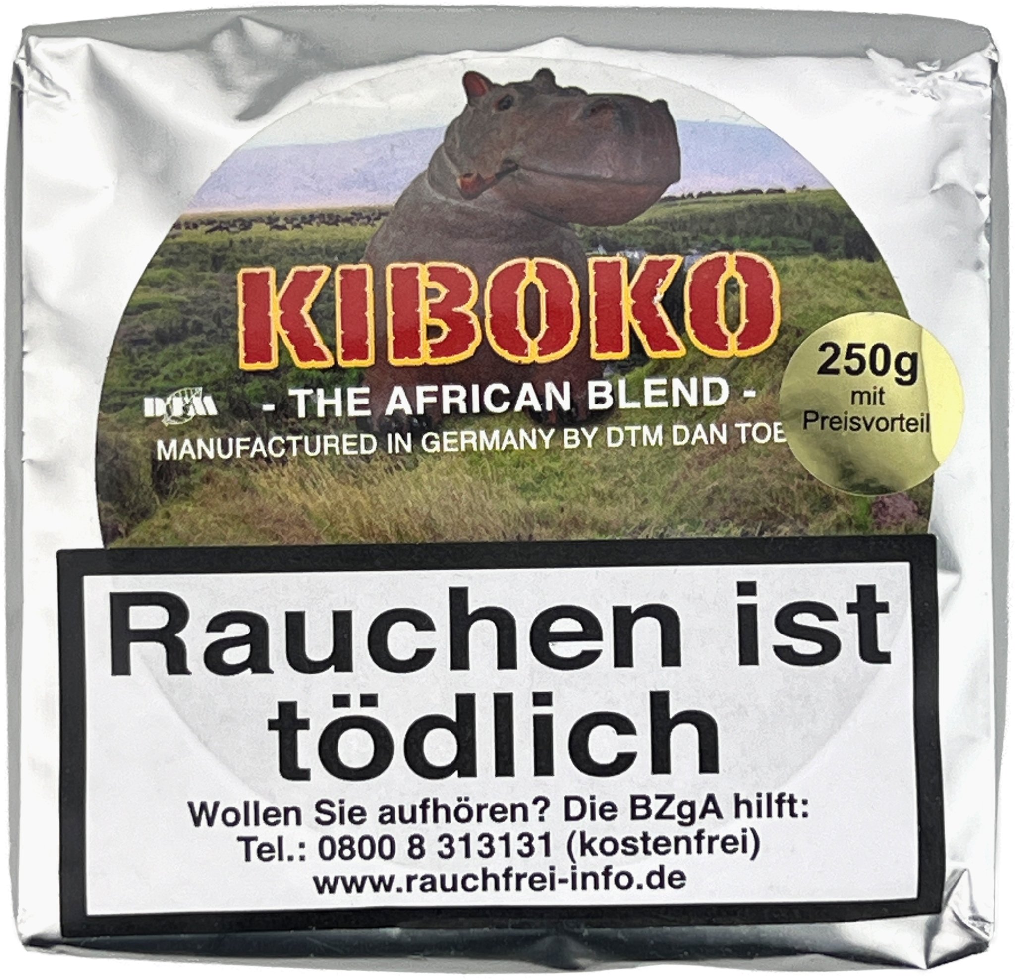 Kiboko 250g Pouch