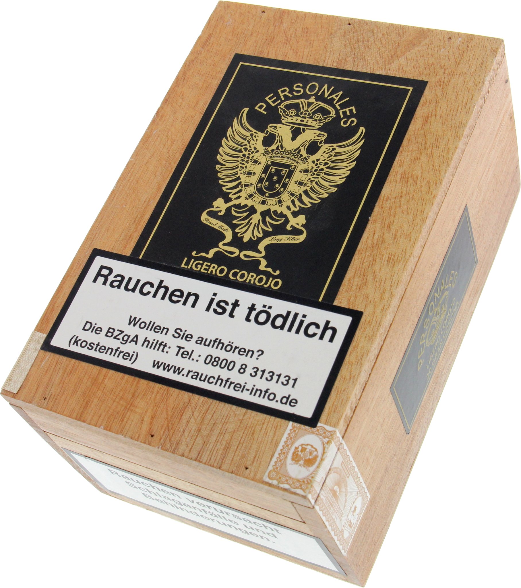 Personales Ligero Corojo Gran Corona (Toro) Kiste