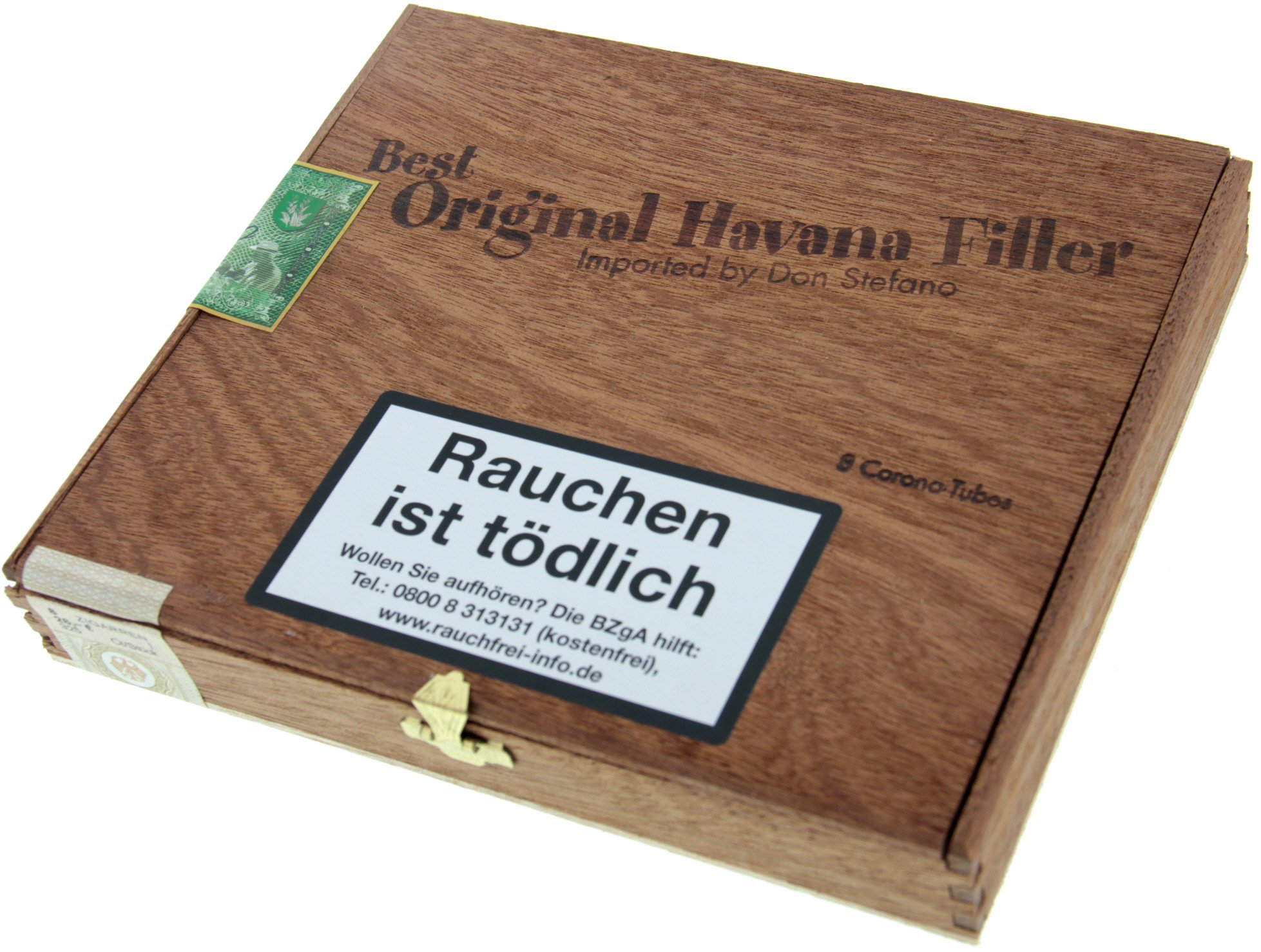 Don Stefano Best Original Havana Filler Corona Tubos Kiste