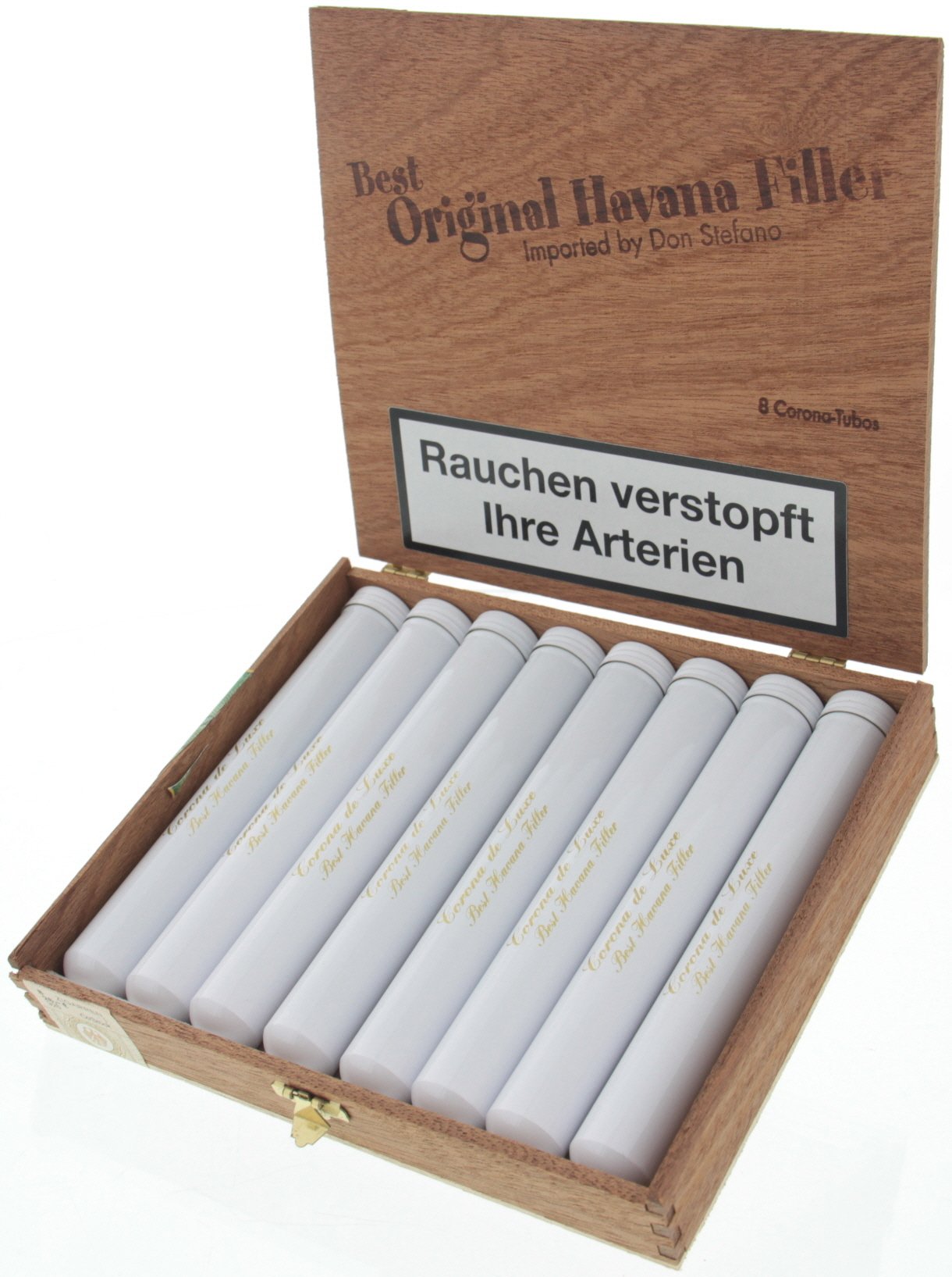 Don Stefano Best Original Havana Filler Corona Tubos