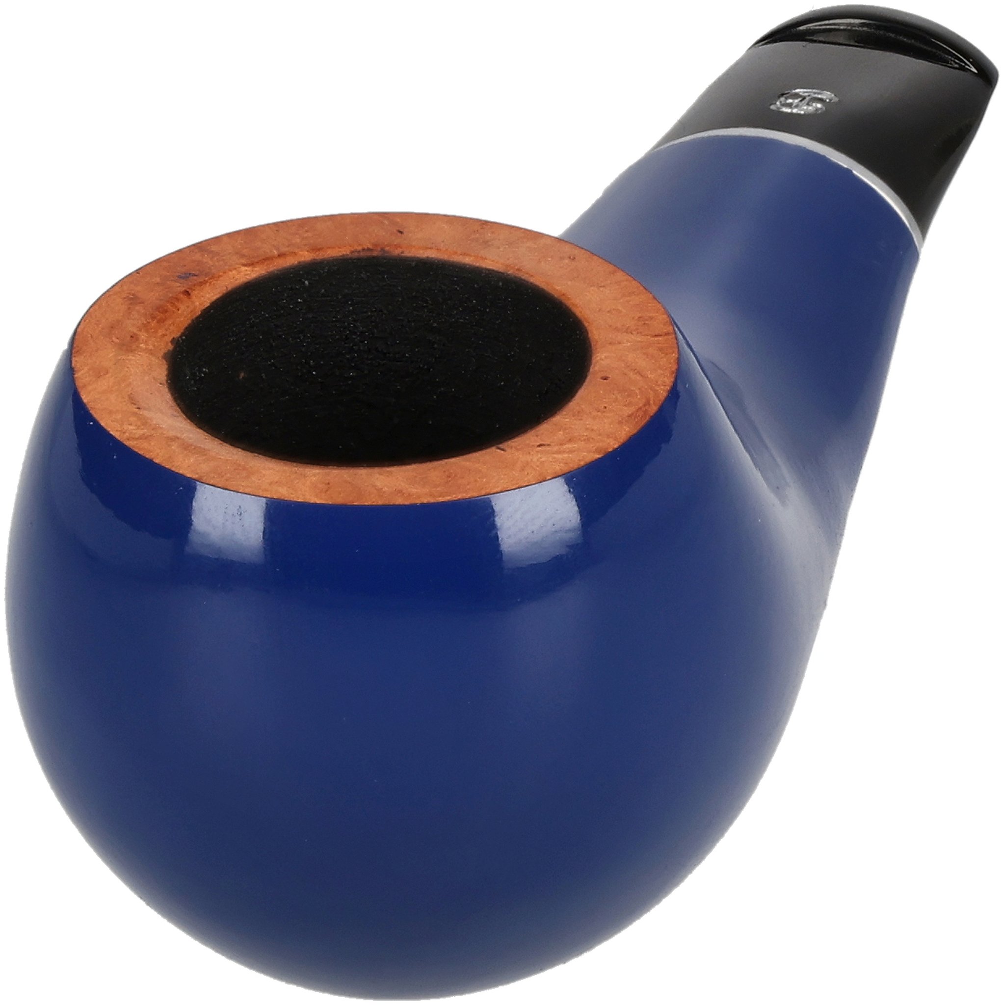 Big Ben Pipo Pfeifen Blau Lackiert_03