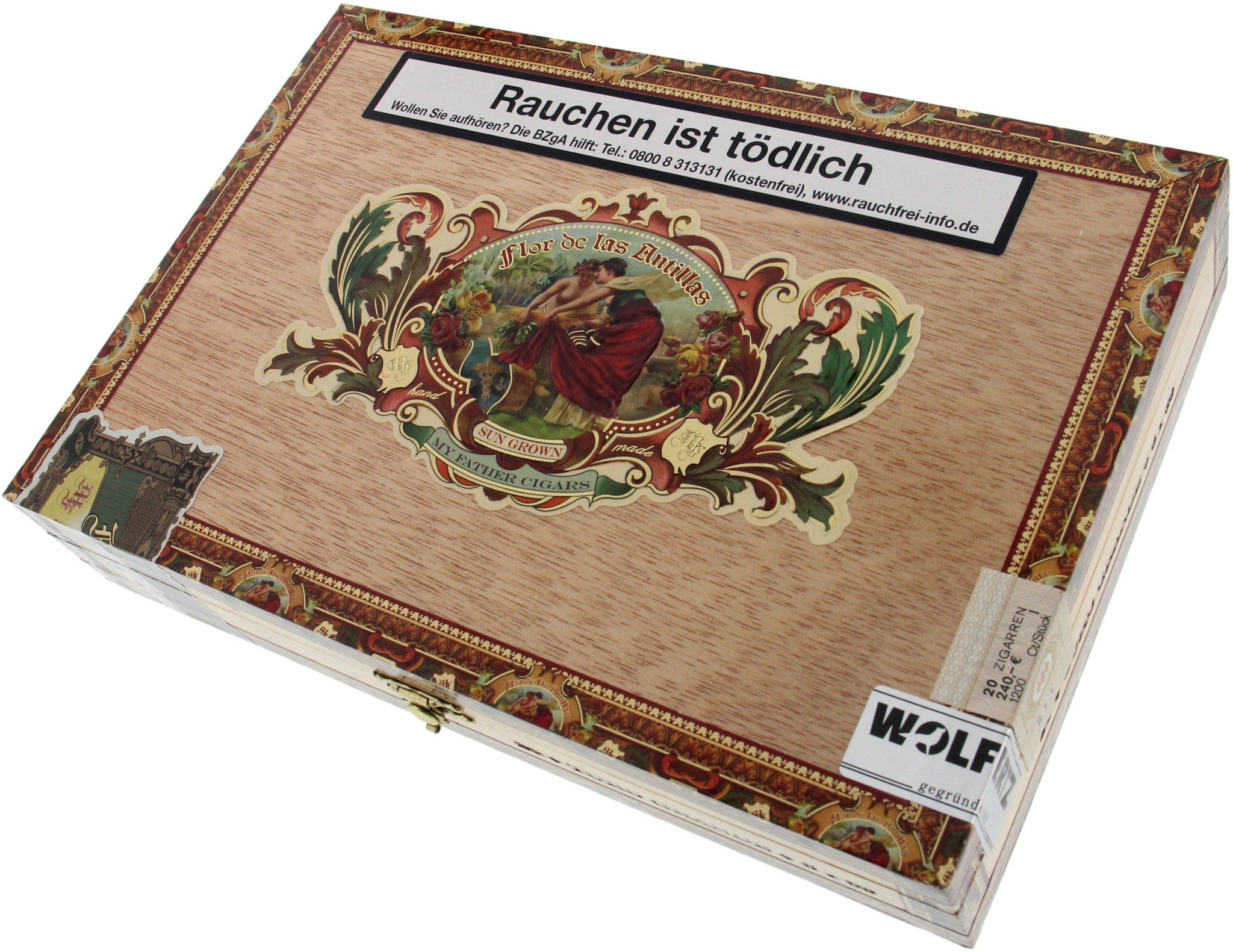 Don Pepin Flor de las Antillas Sun Grown Toro Grande Kiste