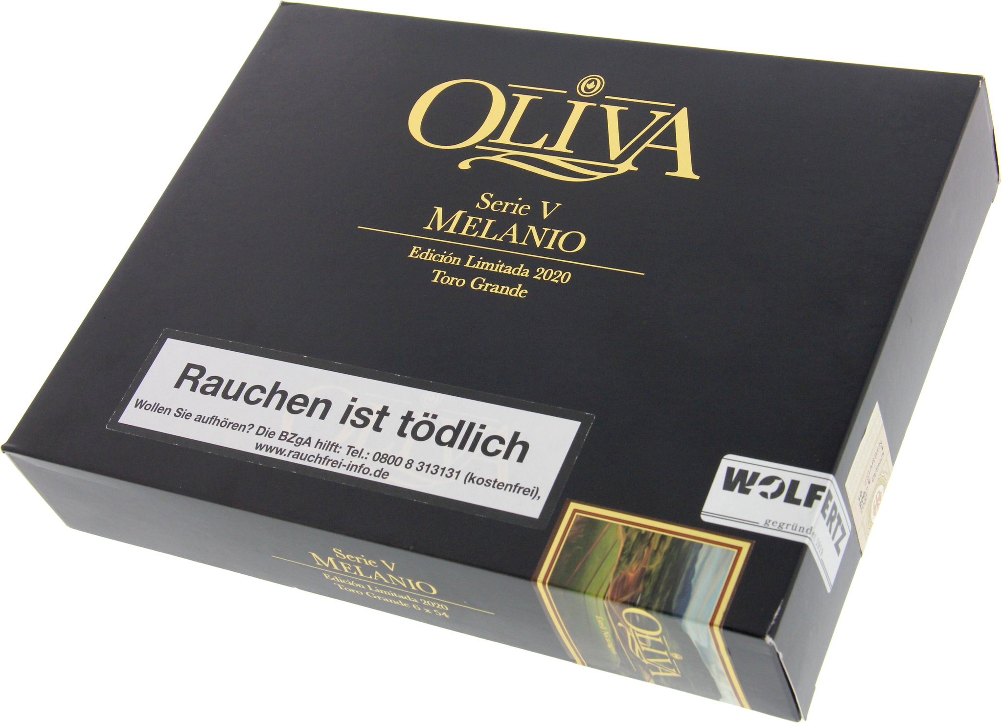 Oliva Serie V Melanio Toro Grande LIMITADA 2020 Verpackung