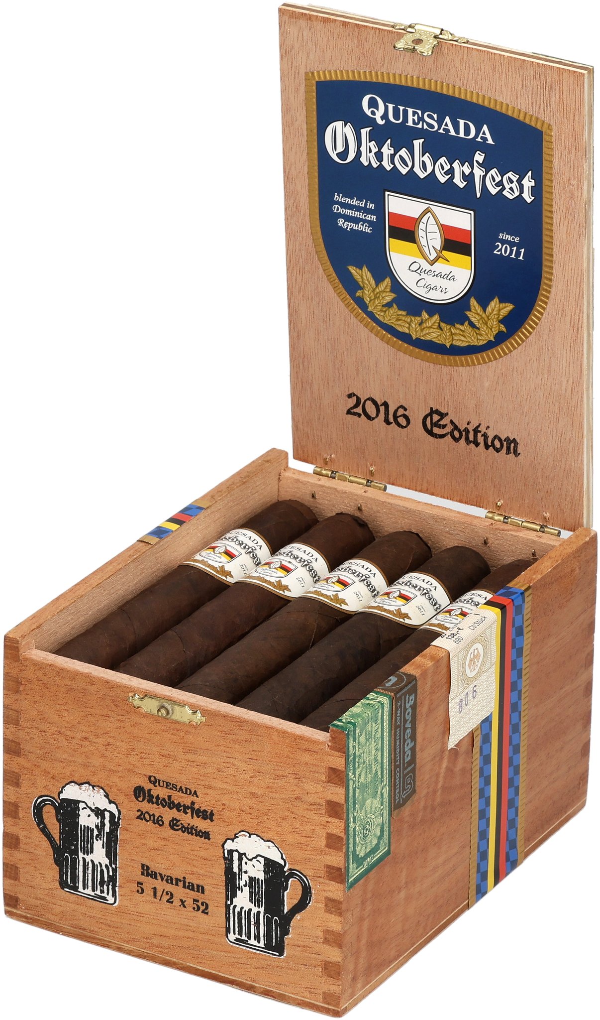 Quesada Oktoberfest Bavarian Kiste offen