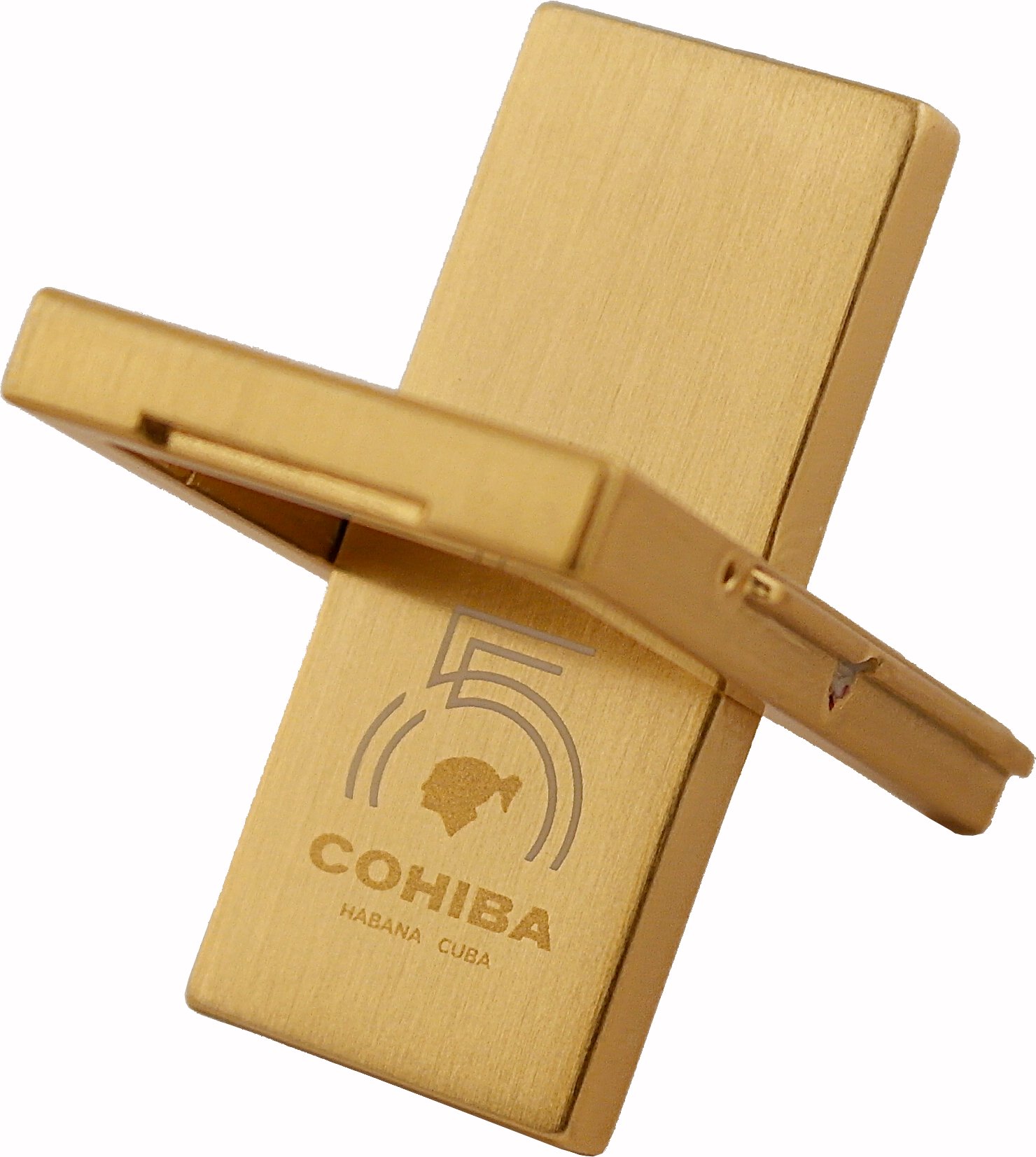 Cohiba Geschenkset Abschneider und Feuerzeug 55 Jahre (6397590) Zigarrenbank