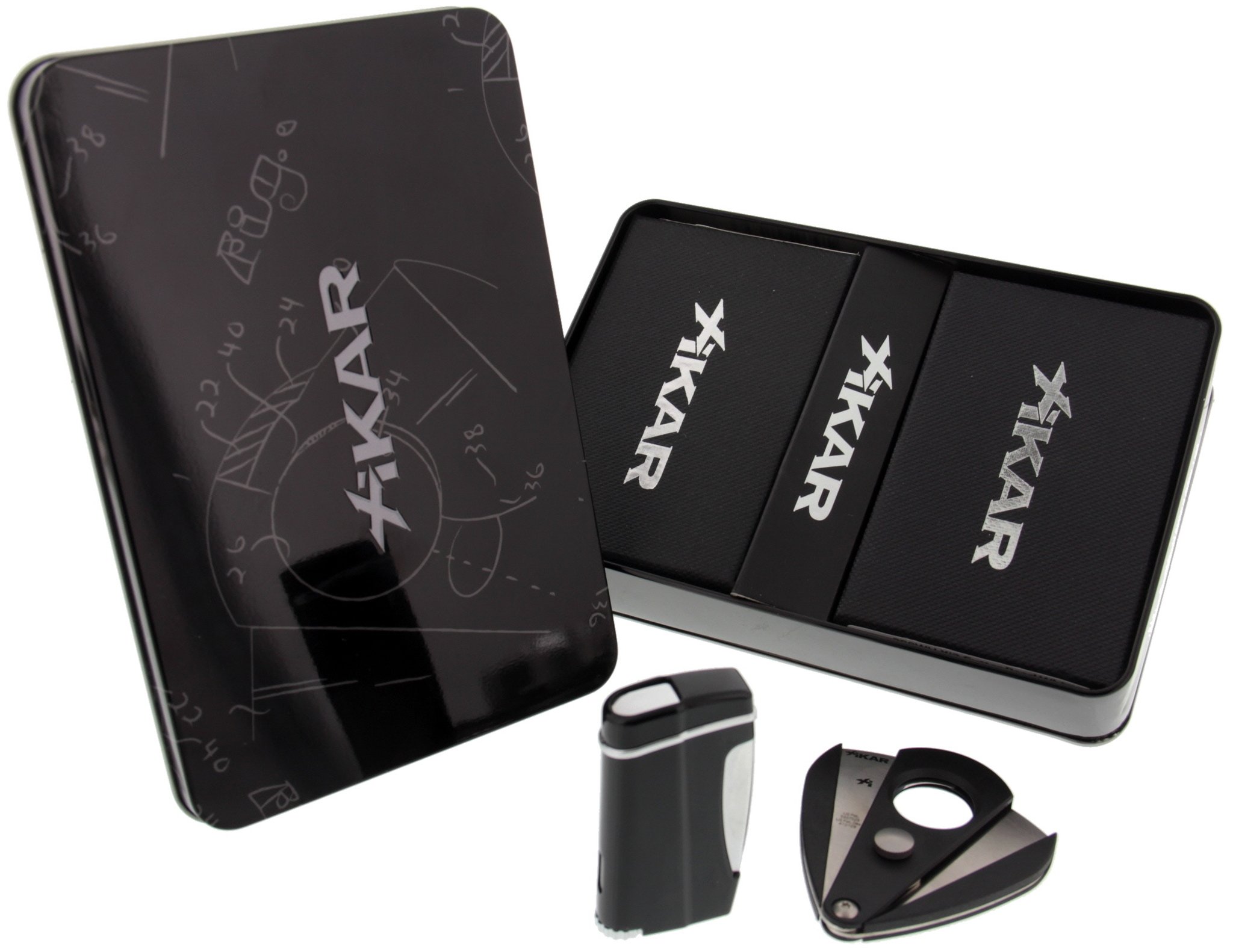 Xikar Geschenkset schwarz