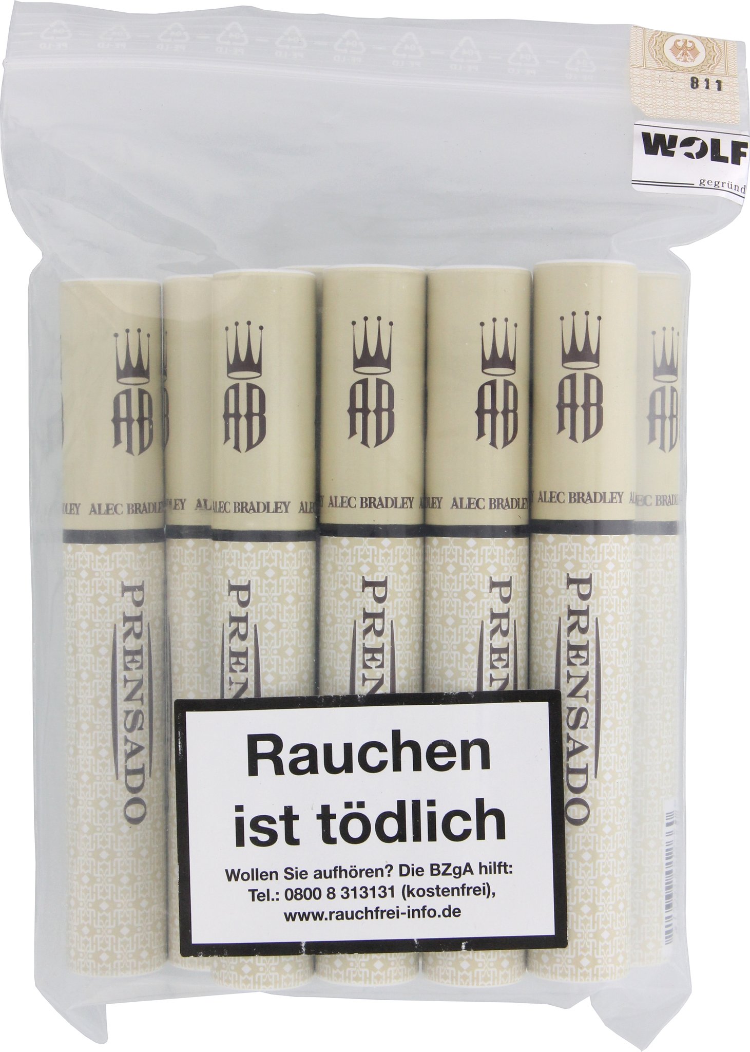 Alec Bradley Prensado Toro Tubo Bundle