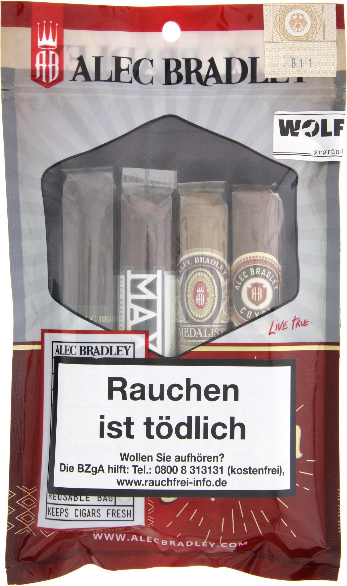 Alec Bradley Sampler Robusto 4er Fresh Pack (2020)