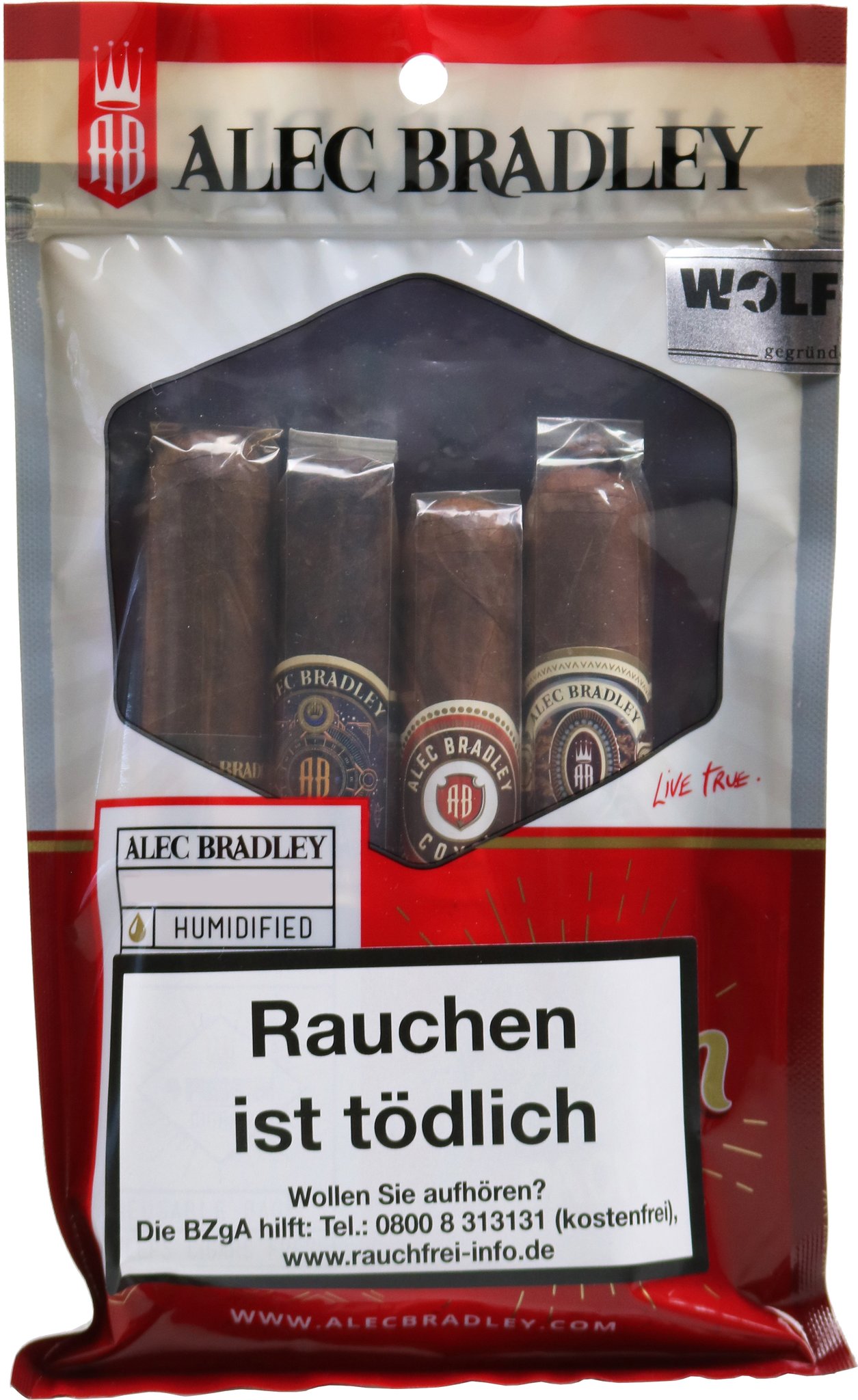 Alec Bradley Sampler Robusto 4er Fresh Pack (2021)