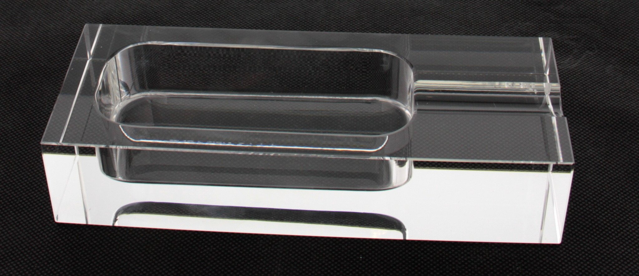 Passatore Kristallascher Rechteckig - Für 1 Zigarre (523537)