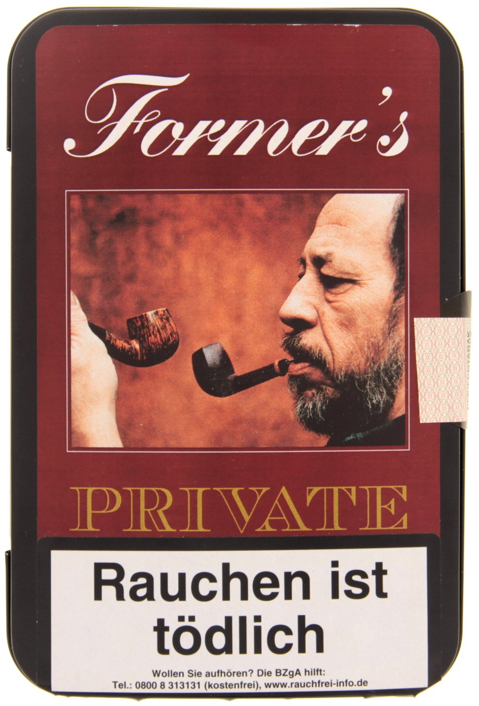 Former`s Pfeifentabak Private Blend 100g Dose