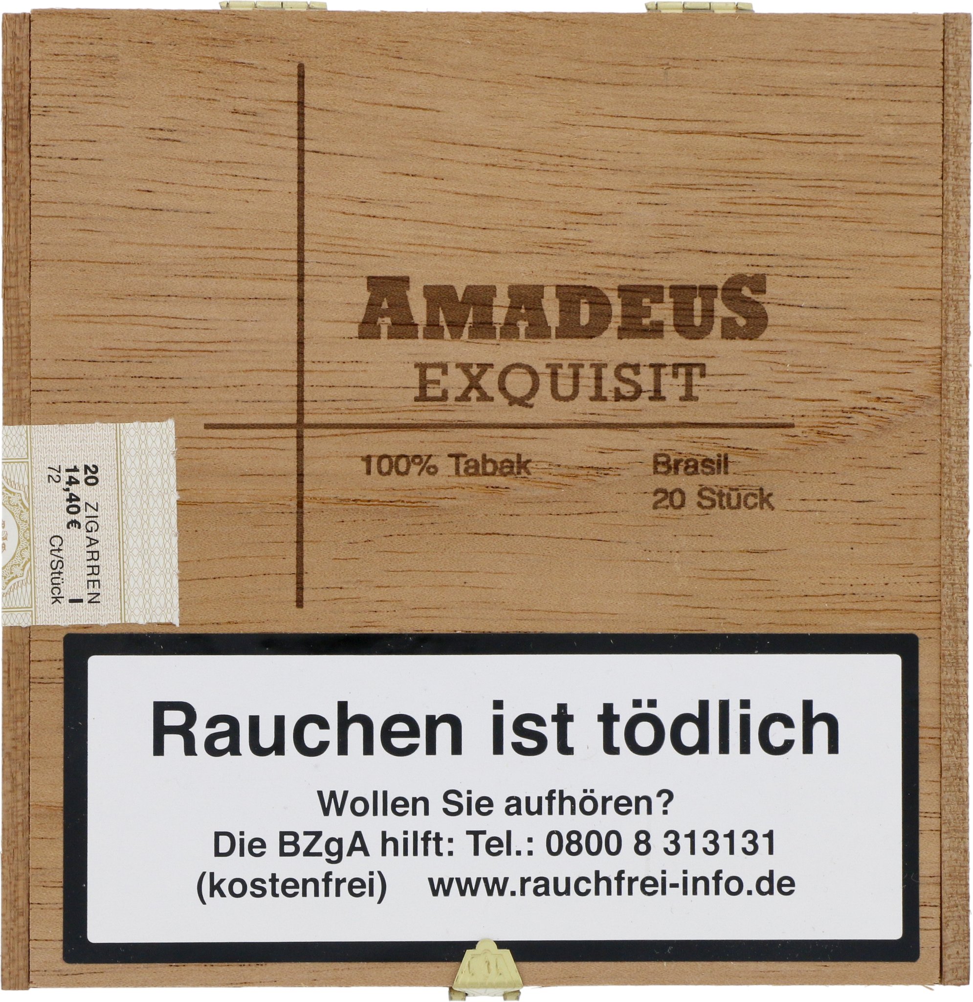 Amadeus Exquisit 100% Tobacco Brasil
