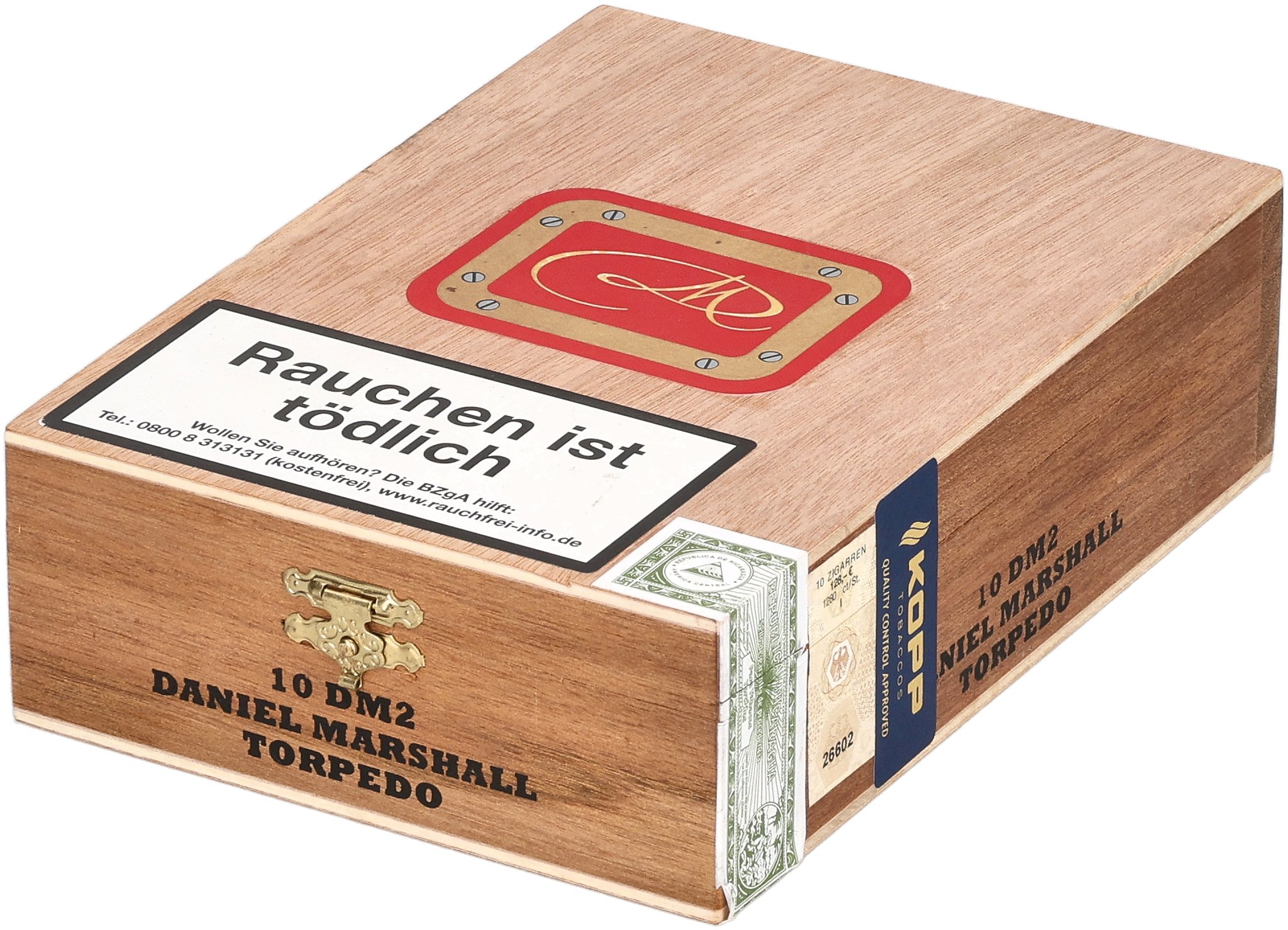 Daniel Marshall Red Label Torpedo_Kiste