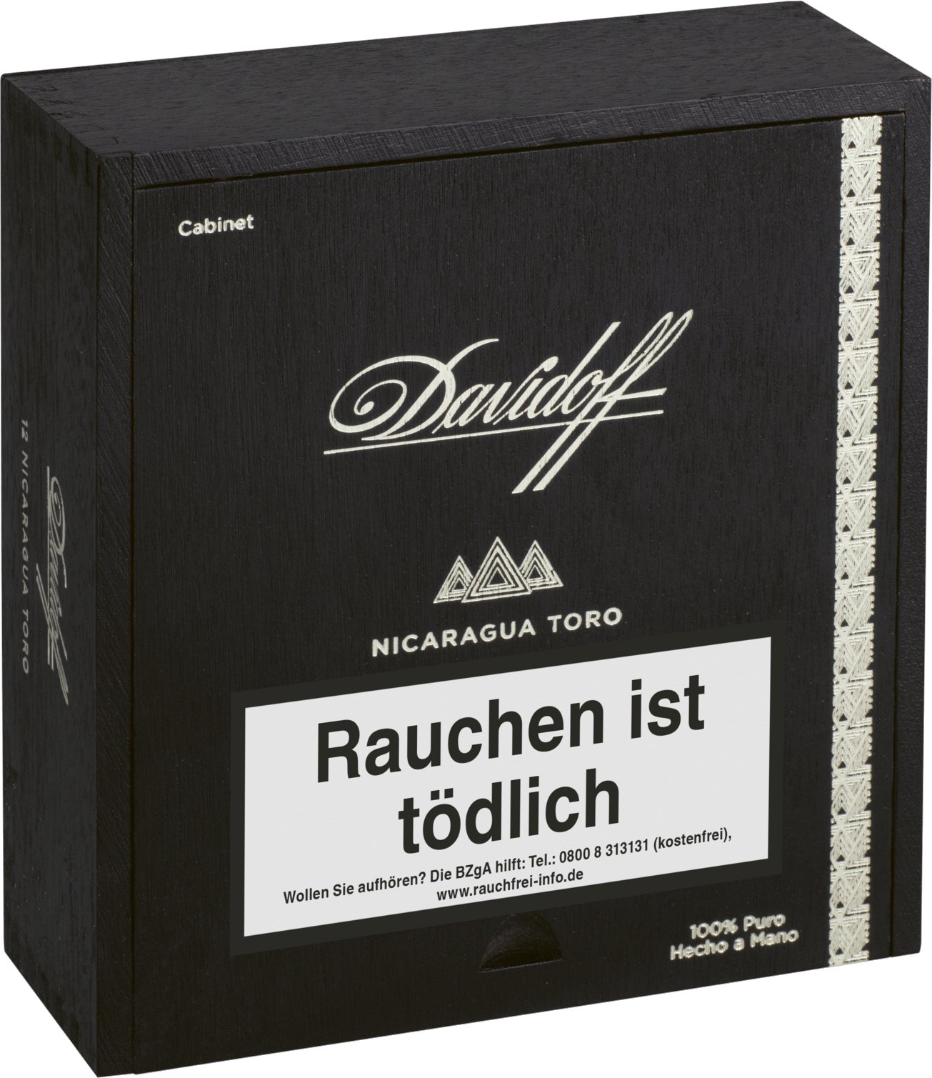 Davidoff Nicaragua Toro 12er Kiste stehend