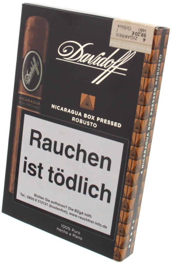 Davidoff Nicaragua Robusto BOXPRESSED 4er