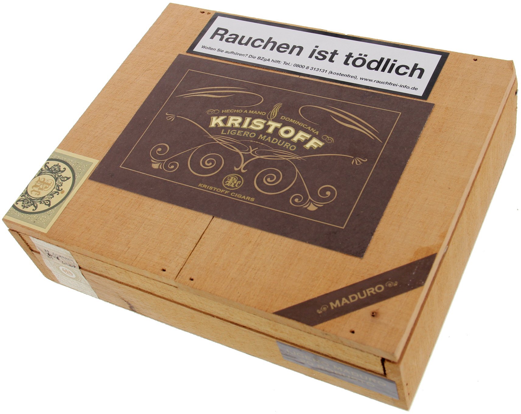 Kristoff Ligero Maduro Robusto Kiste