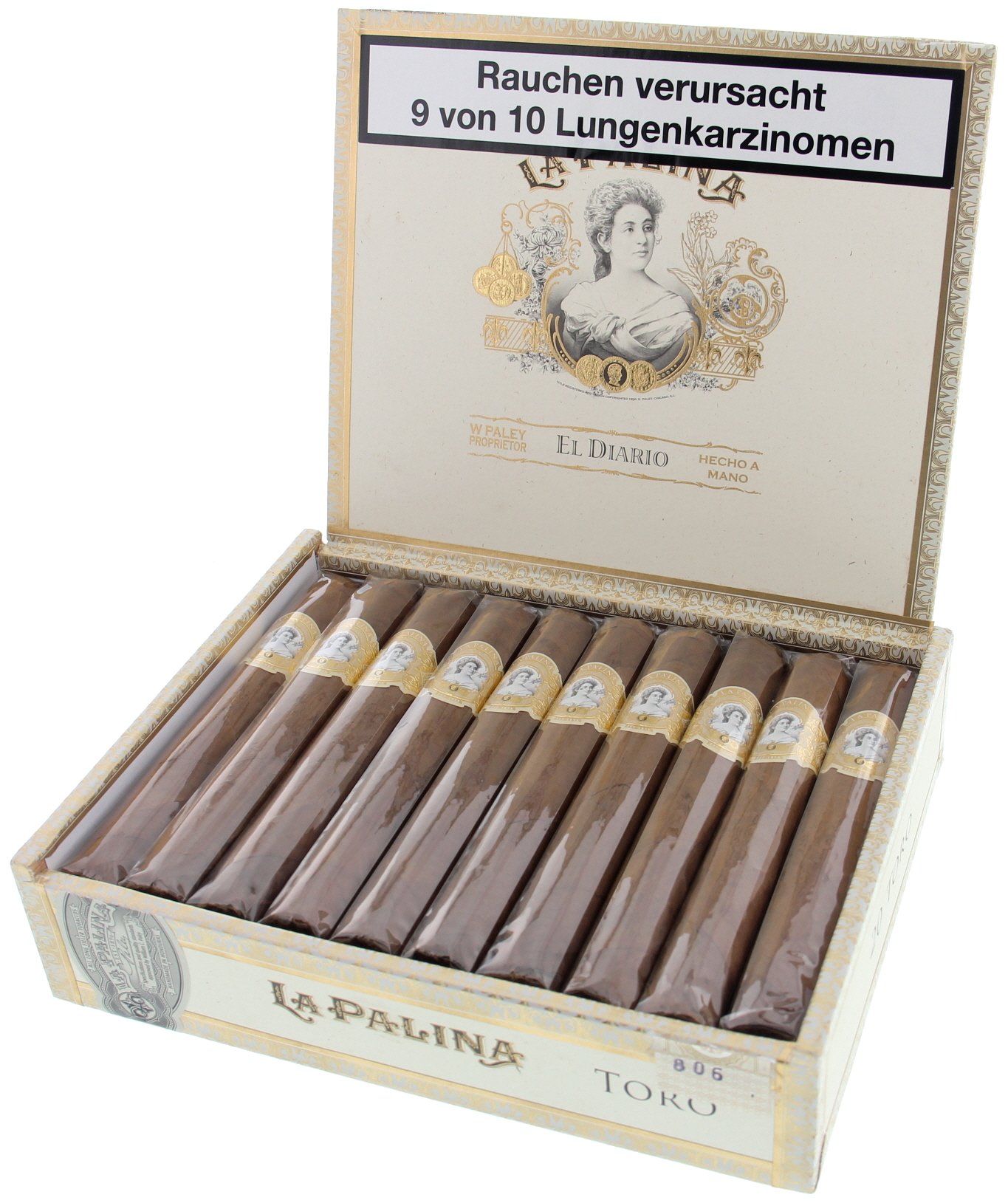 La Palina El Diario Toro Kiste offen