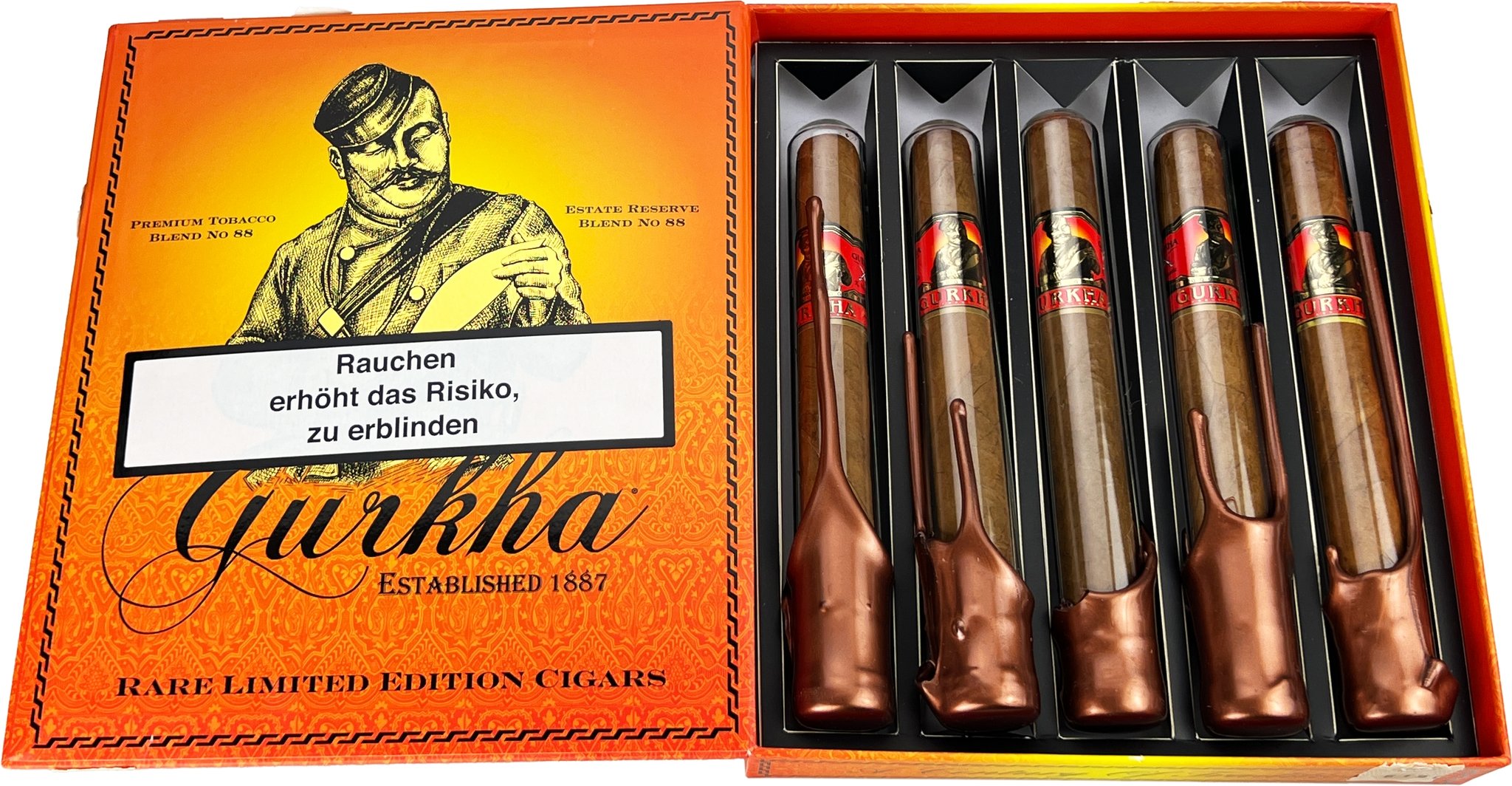 Robusto Natural Kiste offen