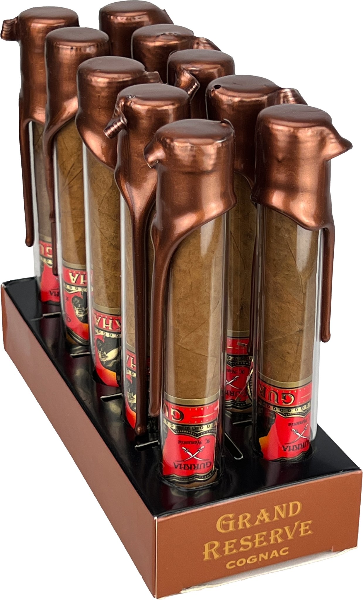 Corona Cognac Kiste offen