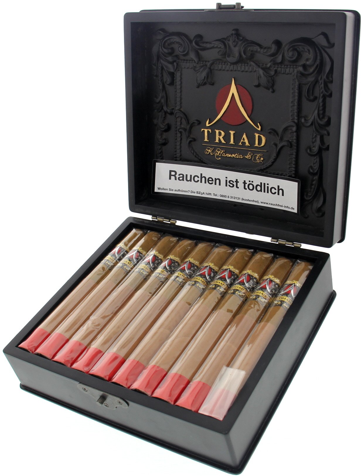 Gurkha Special Edition Triad Connecticut Kiste offen