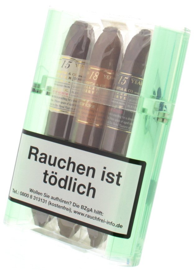 Gurkha Sampler Kraken Acrylglas Sampler (3 Zigarren)