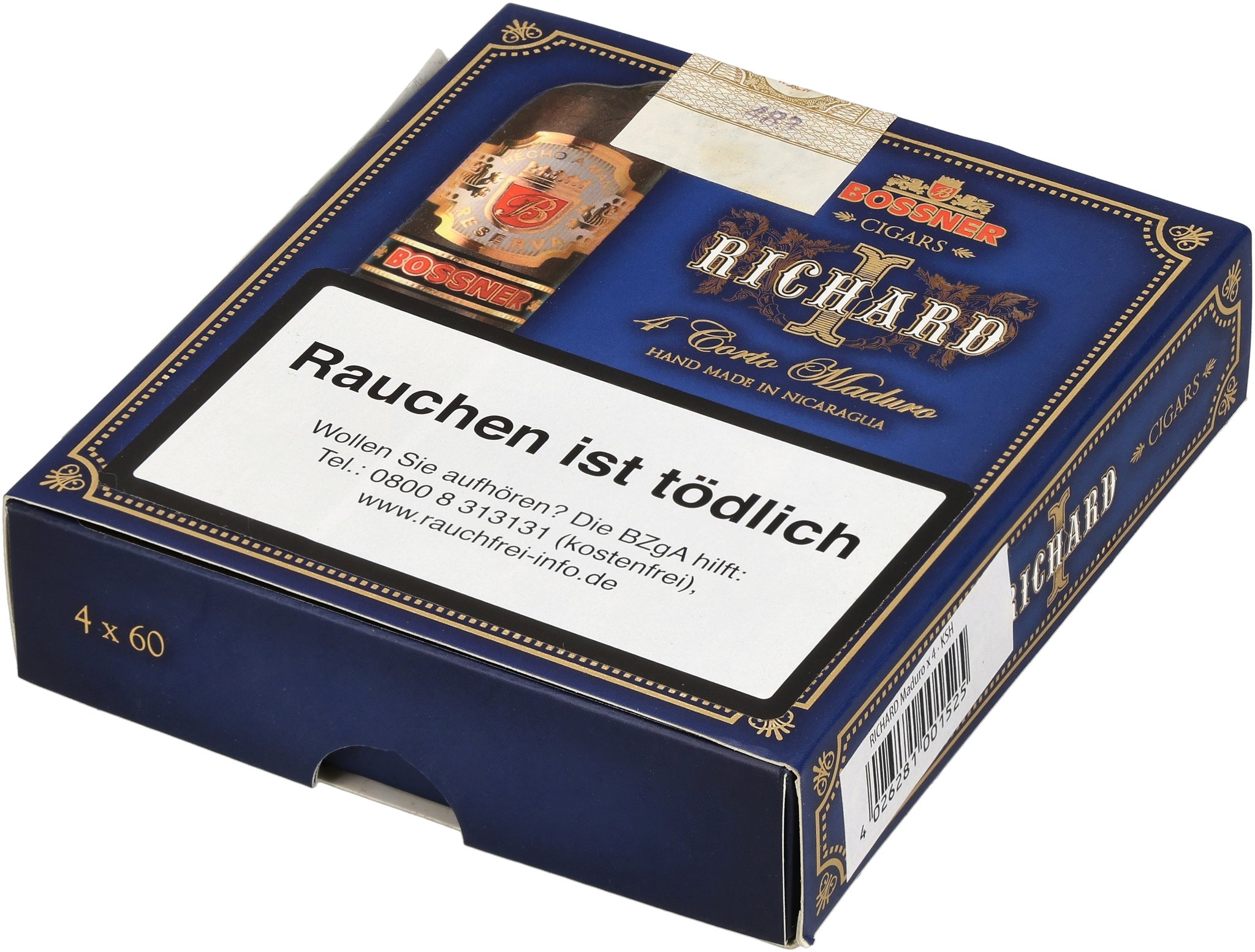 Bossner Koscher Richard I (Maduro) Packung