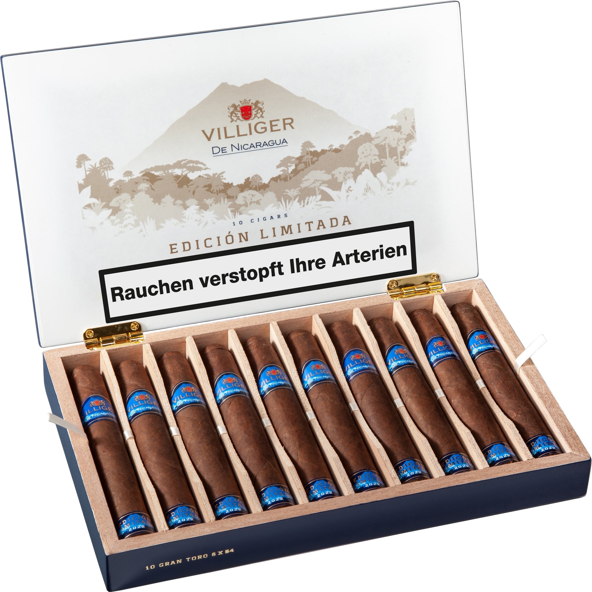 Edicion Limitada 2022 Nicaragua Gran Toro Kiste offen