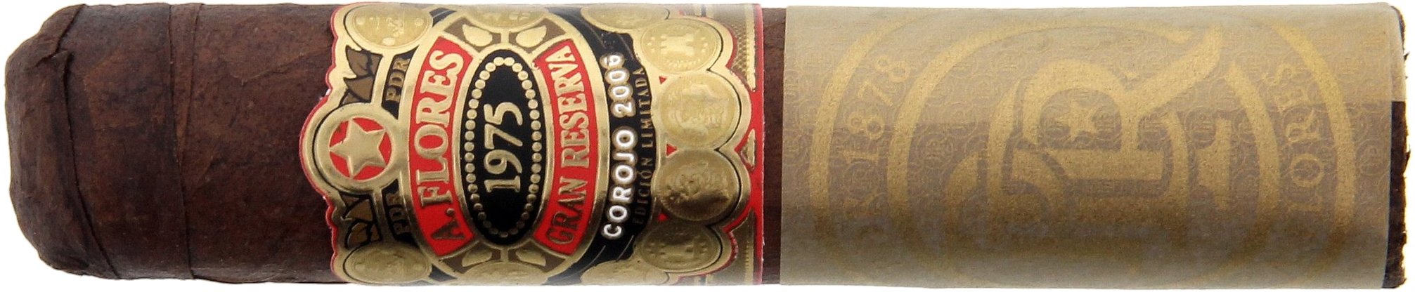 PDR Abe Flores 1975 Gran Reserva Corojo 2006 Half Corona Tin (aus der Blechschachtel)