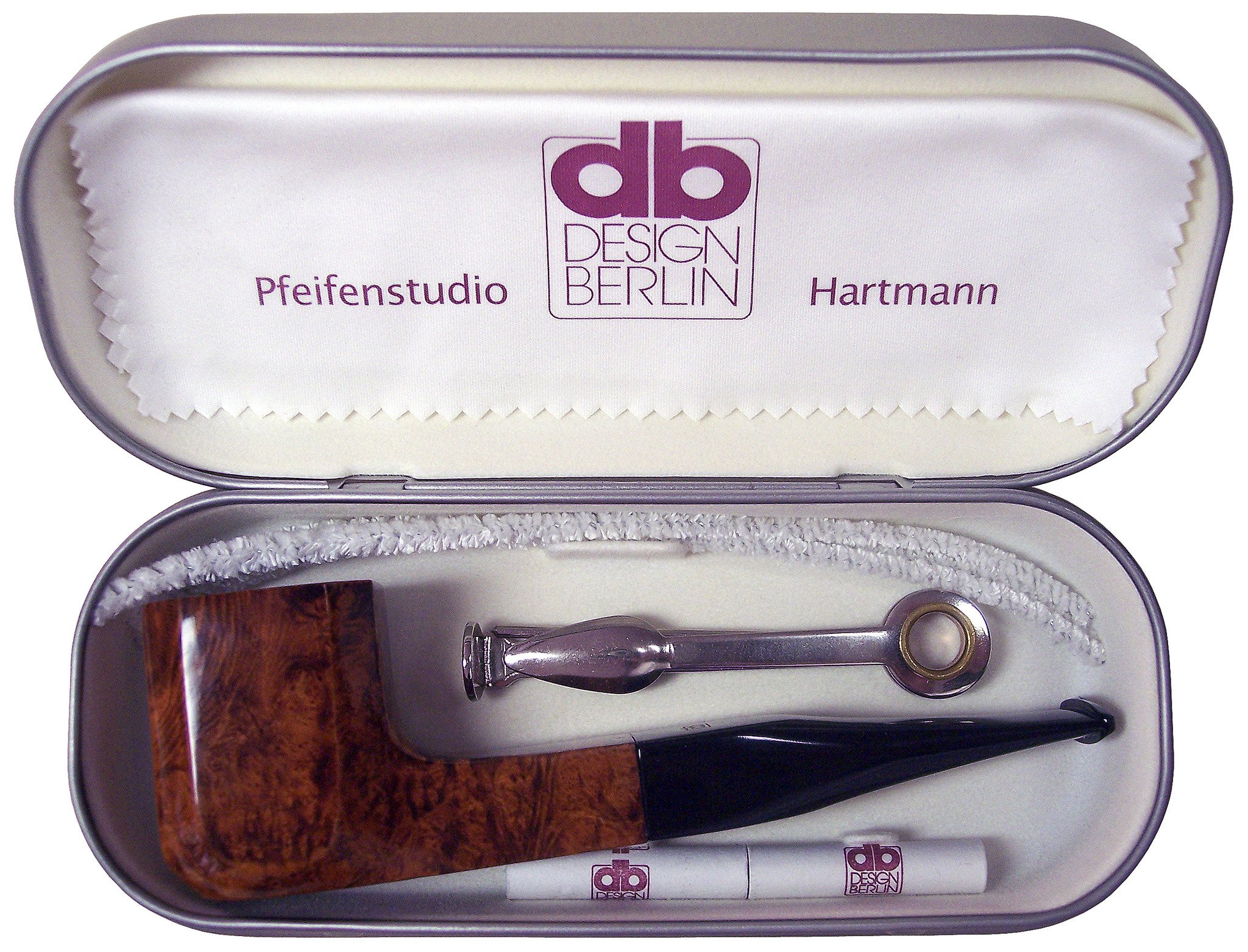 DB Design Berlin Pipe to go BORDEAUX (gerade) Schmuckdose