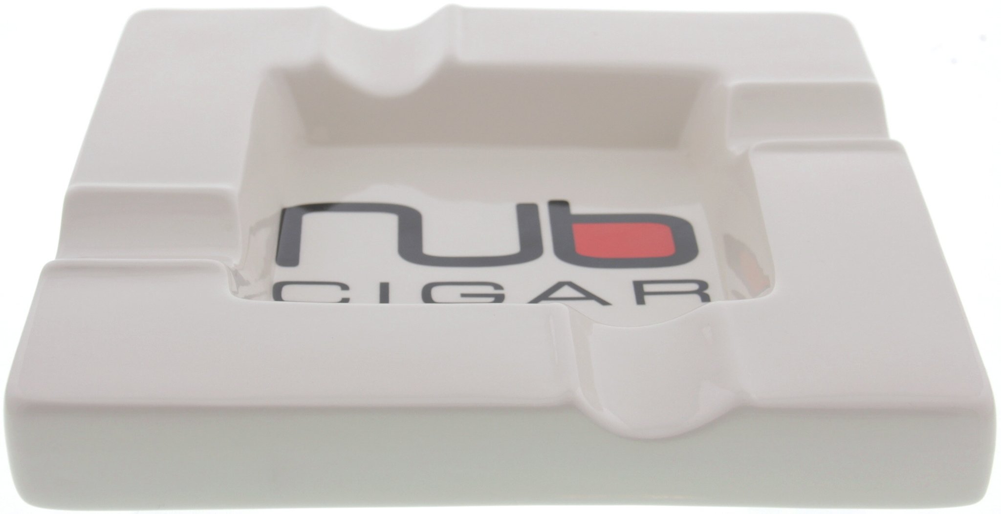 Nub Cigar Aschenbecher Weiß vorne