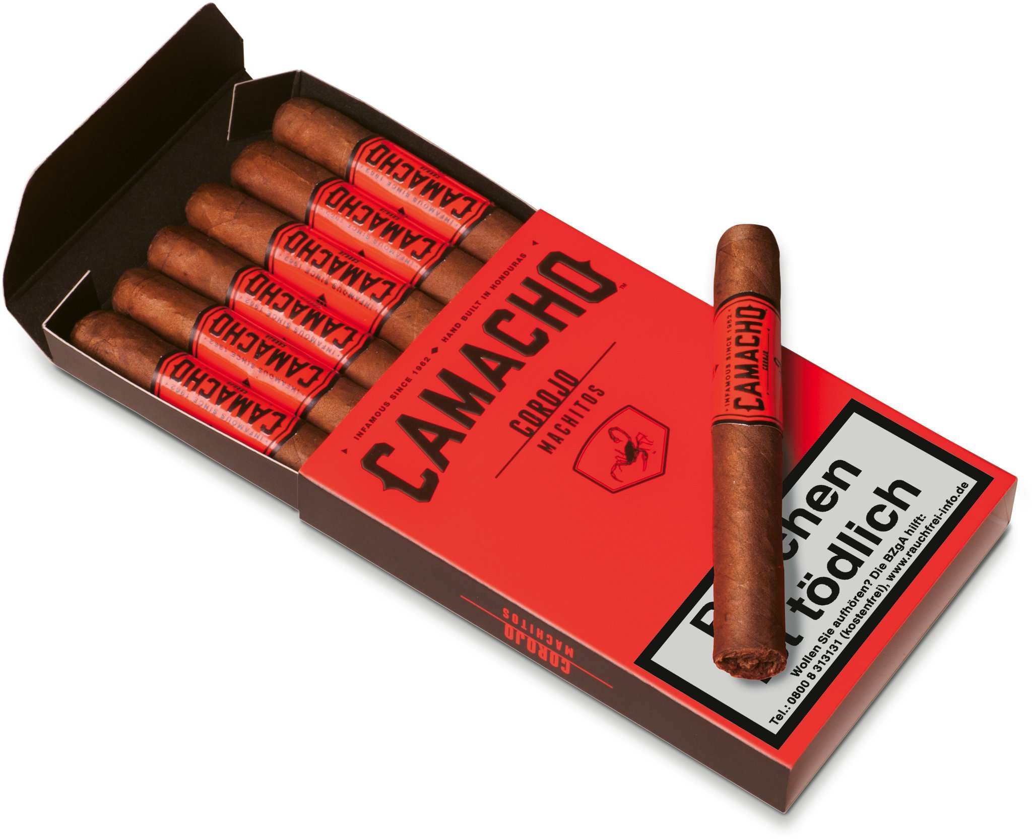 Camacho Corojo Machitos 6er offen